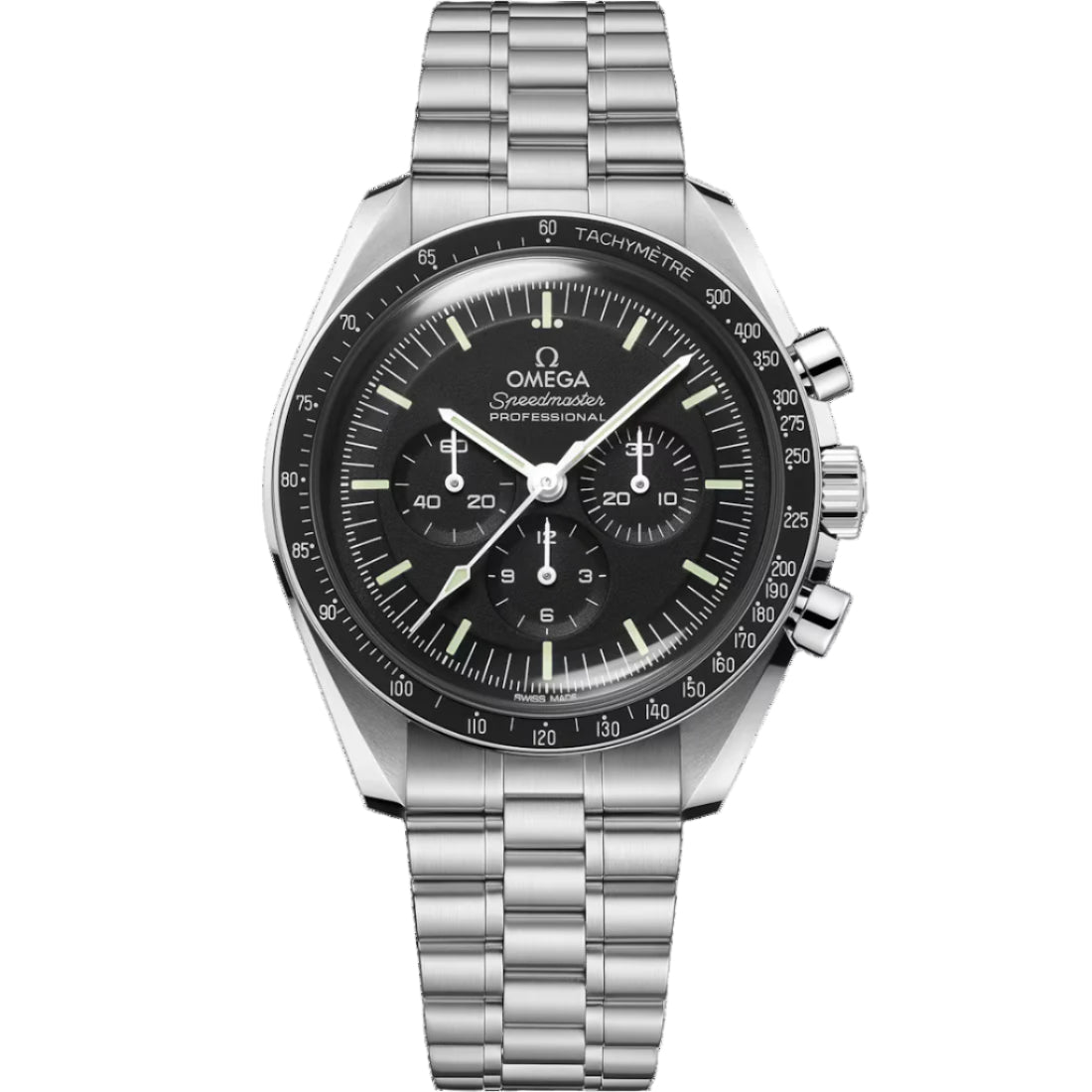 Speedmaster Moonwatch Professional Steel on Steel Black