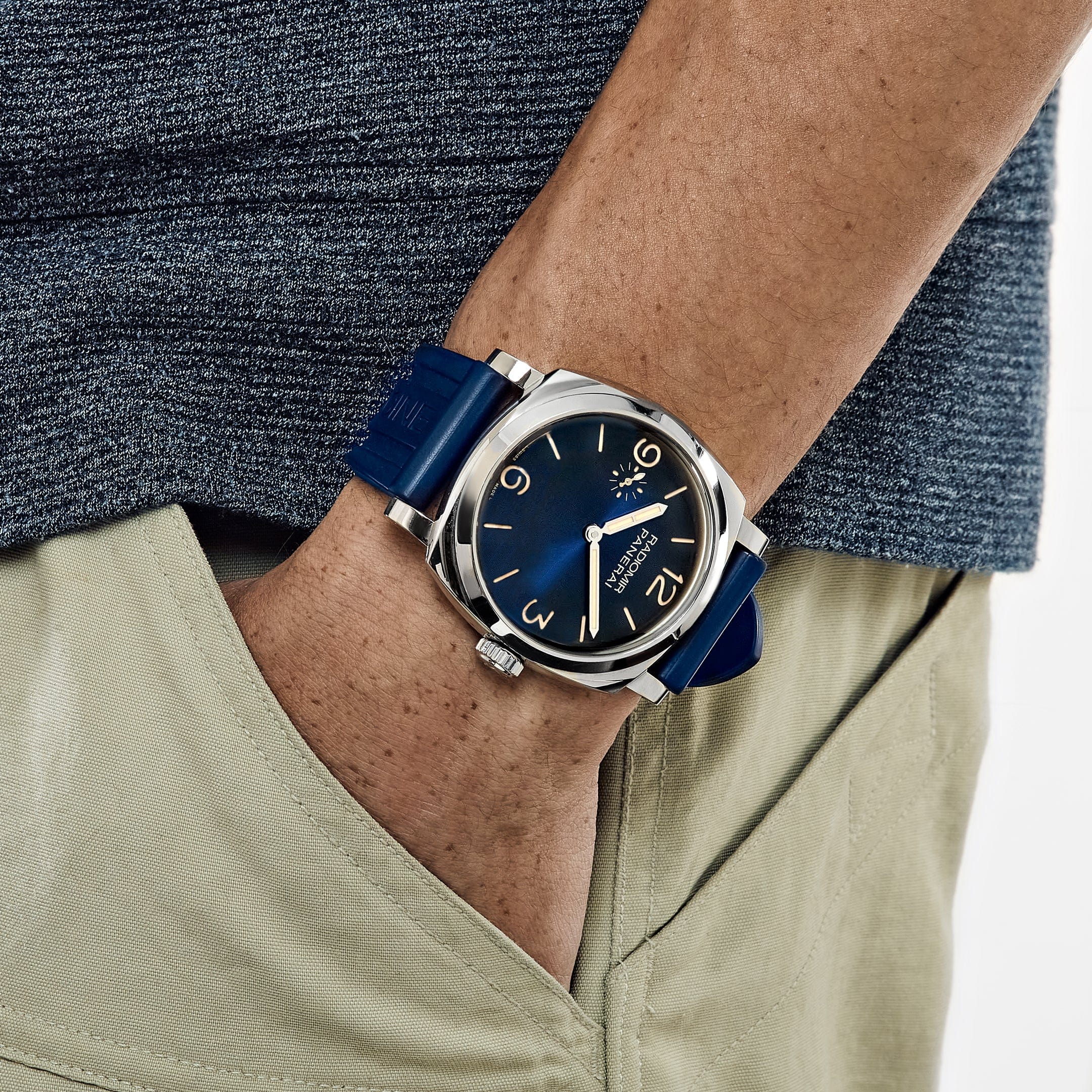 Panerai Radiomir Mediterraneo PAM00932 Stainless Steel Blue Dial (2018)