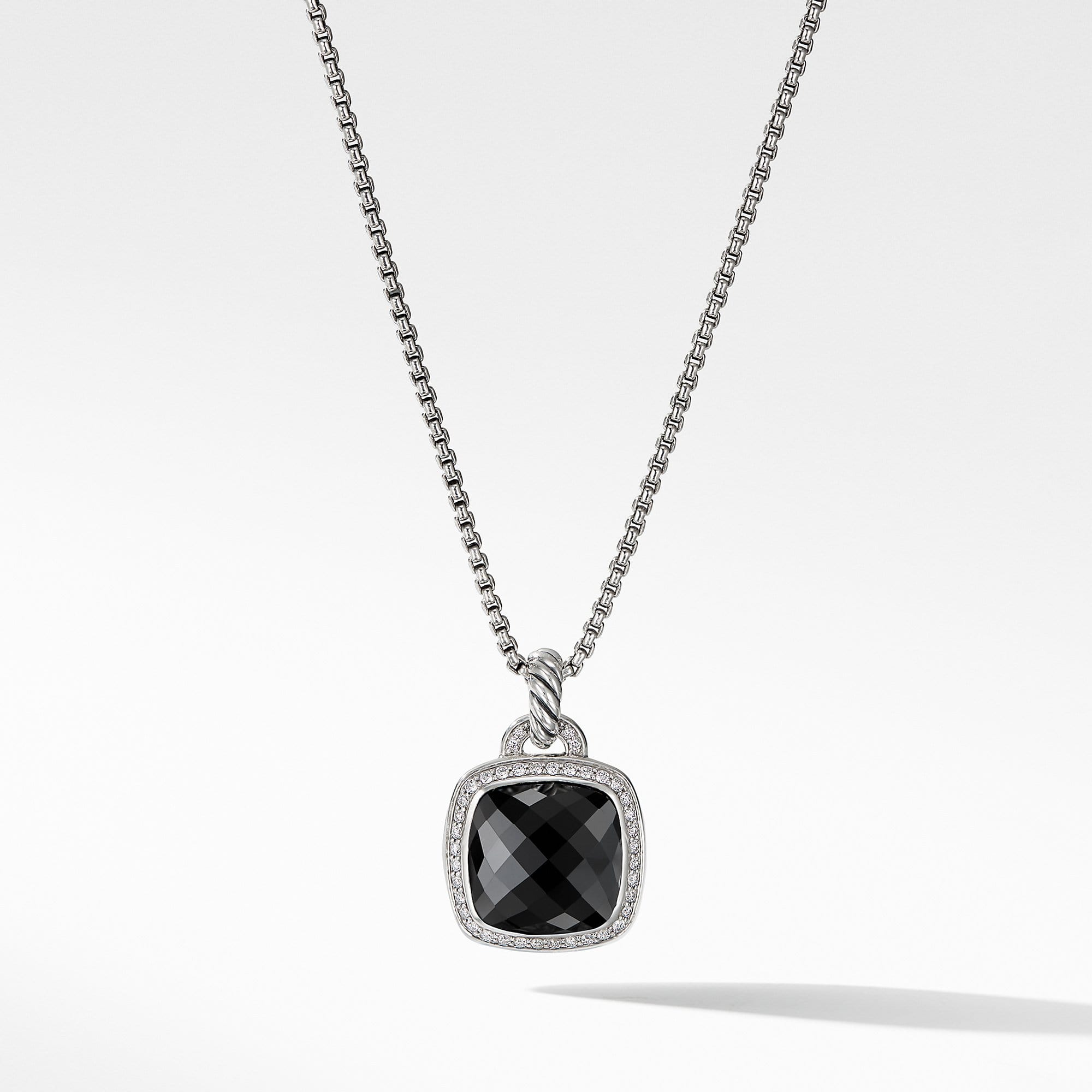 Pendant with Black Onyx and Diamonds
