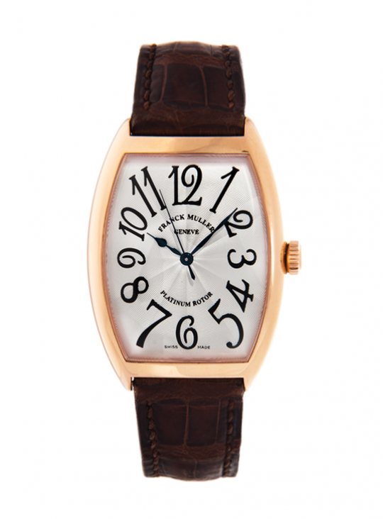 Franck Muller Cintrée Curvex Classic 18K Rose Gold Men`s Watch