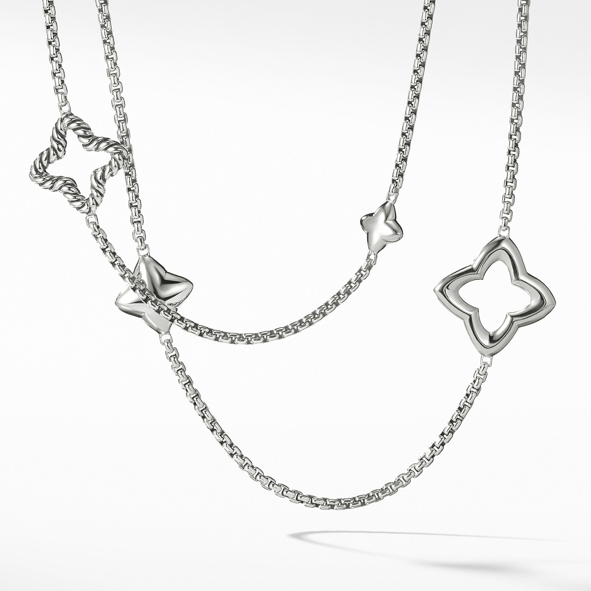 Quatrefoil Chain Necklace