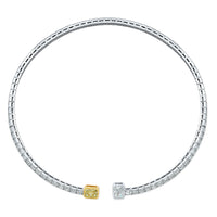 Emerald Cut with Radiant Duo Collar Necklace