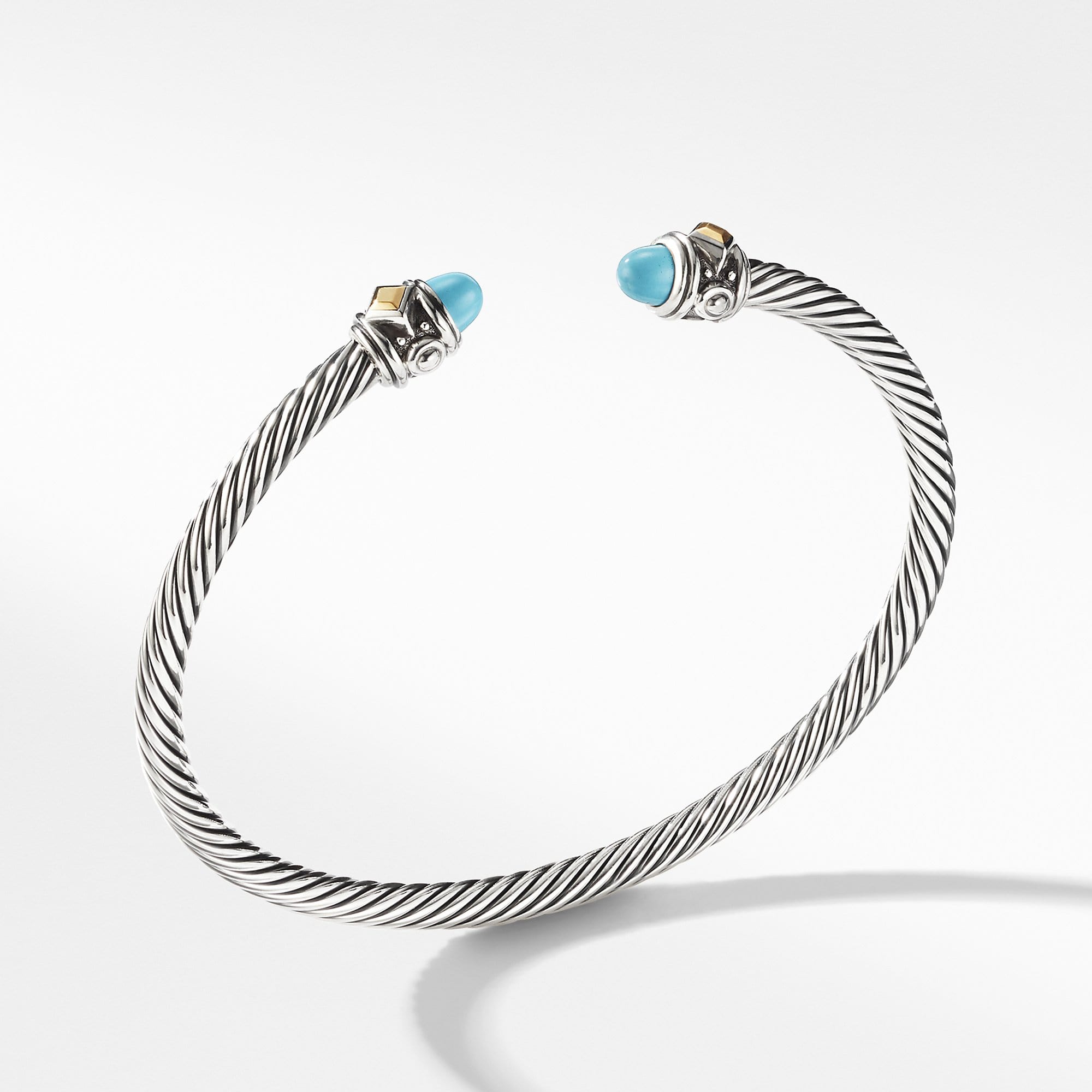Renaissance Bracelet with Turquoise and 18K Gold