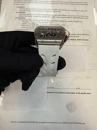 Richard Mille Automatic Winding Lifestyle Flyback Chronograph Titanium Rm 72-01