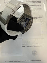 Richard Mille Automatic Winding Lifestyle Flyback Chronograph Titanium Rm 72-01