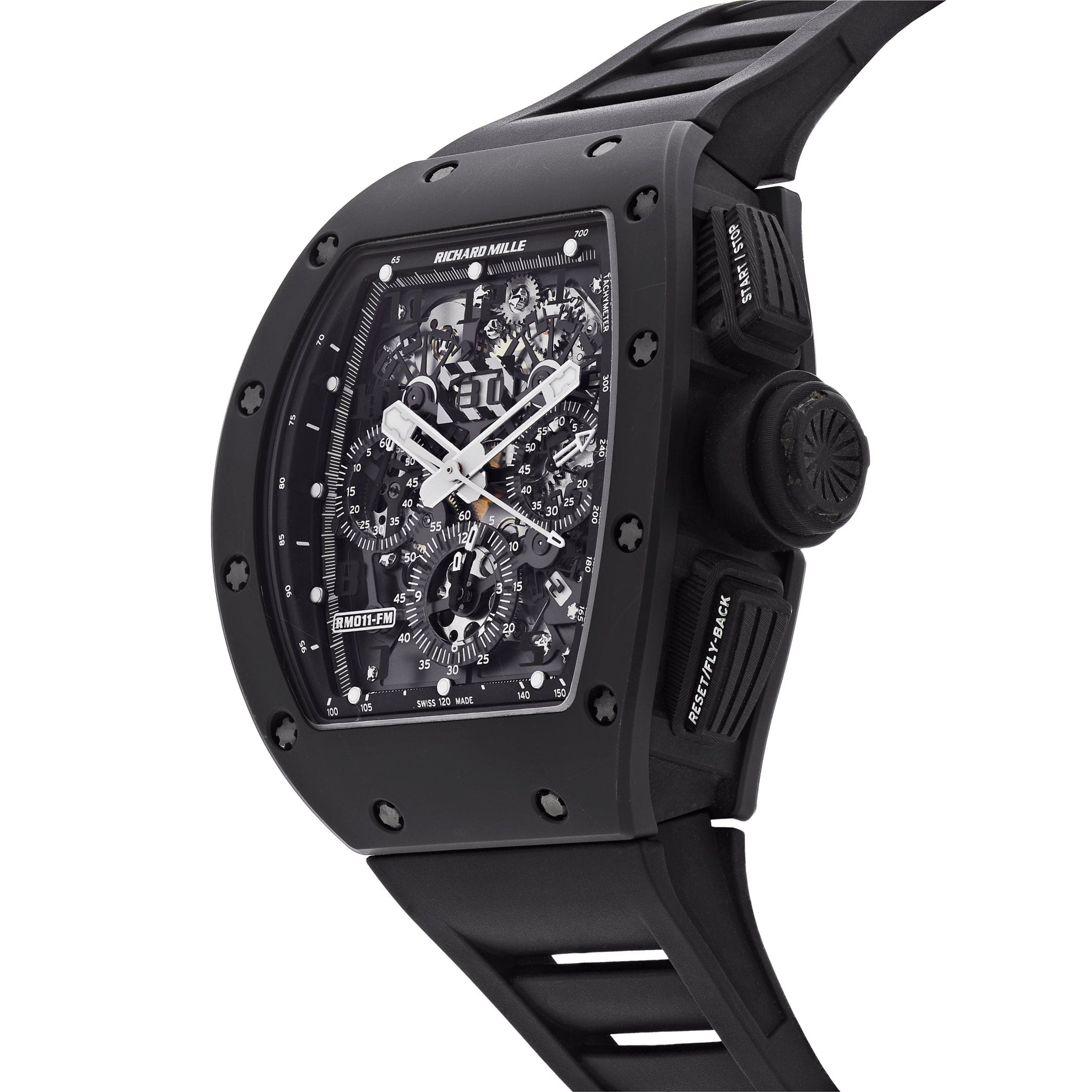 Richard Mille RM 011 'Black Phantom' Flyback Chronograph Carbon Limited Edition