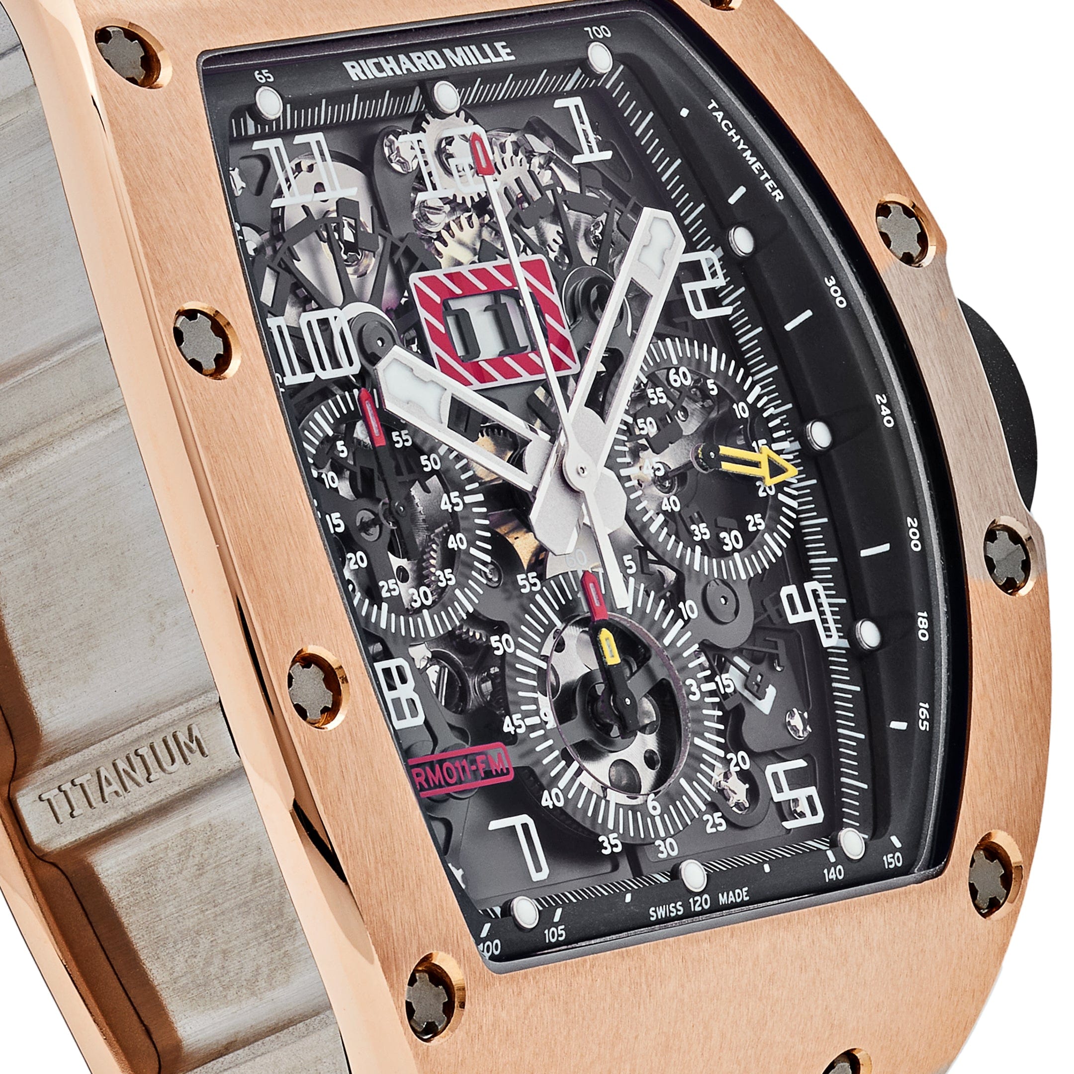 Richard Mille RM 011 Felipe Massa Chronograph Rose Gold