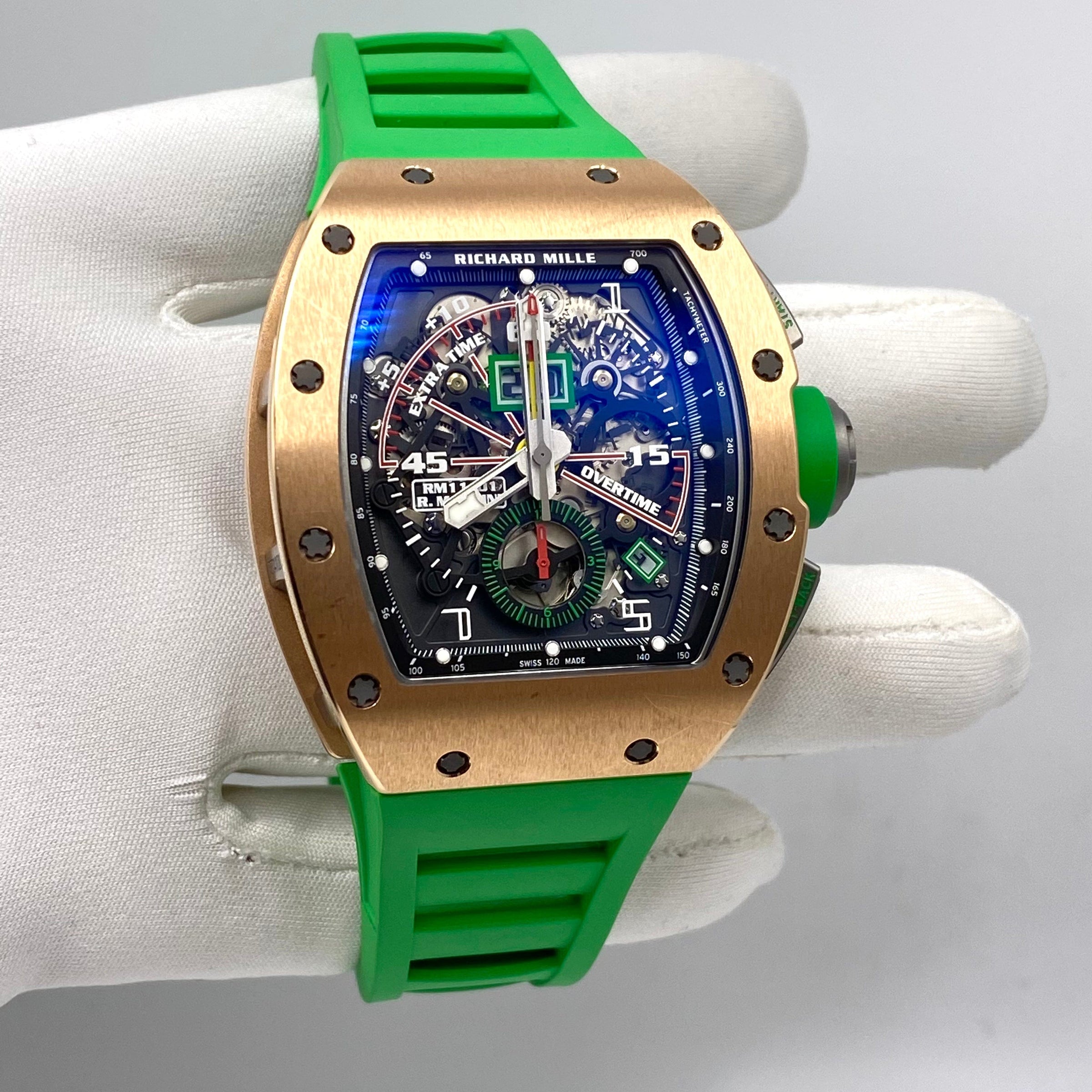 Richard Mille RM 11-01 Robert Mancini Chronograph Flyback Rose Gold