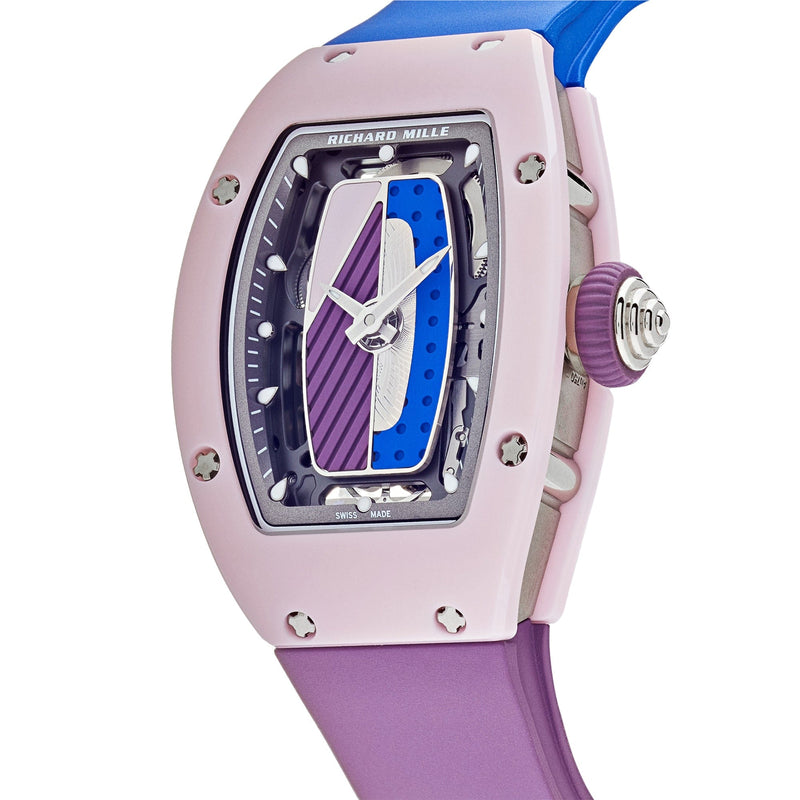 Richard Mille RM 07-01 'Ladies' Coloured Ceramics Pastel Pink Limited Edition