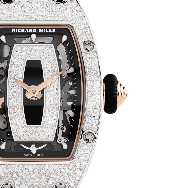 Richard Mille RM 07-01 'Ladies' White Gold Snow Diamond Set
