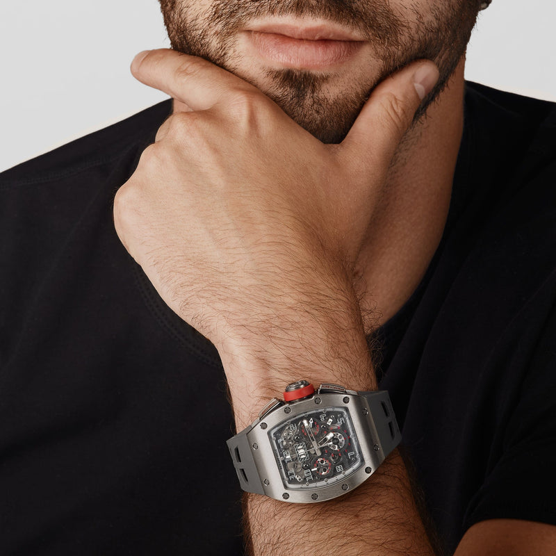 Richard Mille RM 011 FM 'Polo de Deauville' White Gold Titanium