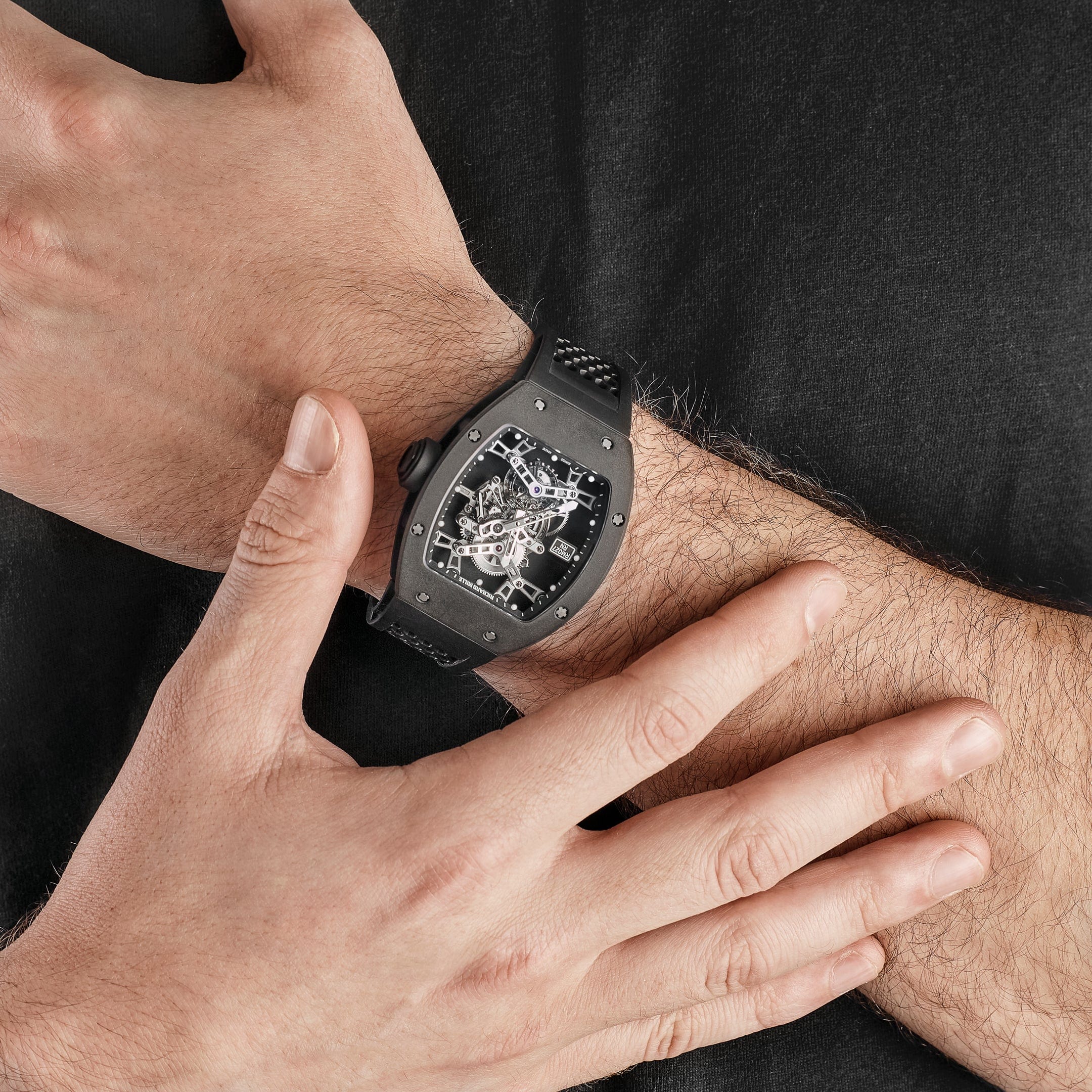Richard Mille RM 027 Carbon Tourbillon 'Rafael Nadal' Limited Edition