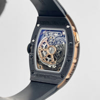 Richard Mille RM 037 Rose Gold Carbon TPT Diamond Set Skeleton Dial (2022)