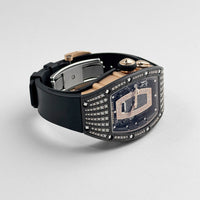 Richard Mille RM 037 Rose Gold Carbon TPT Diamond Set Skeleton Dial (2022)