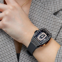 Richard Mille RM 037 Rose Gold Carbon TPT Diamond Set Skeleton Dial (2022)