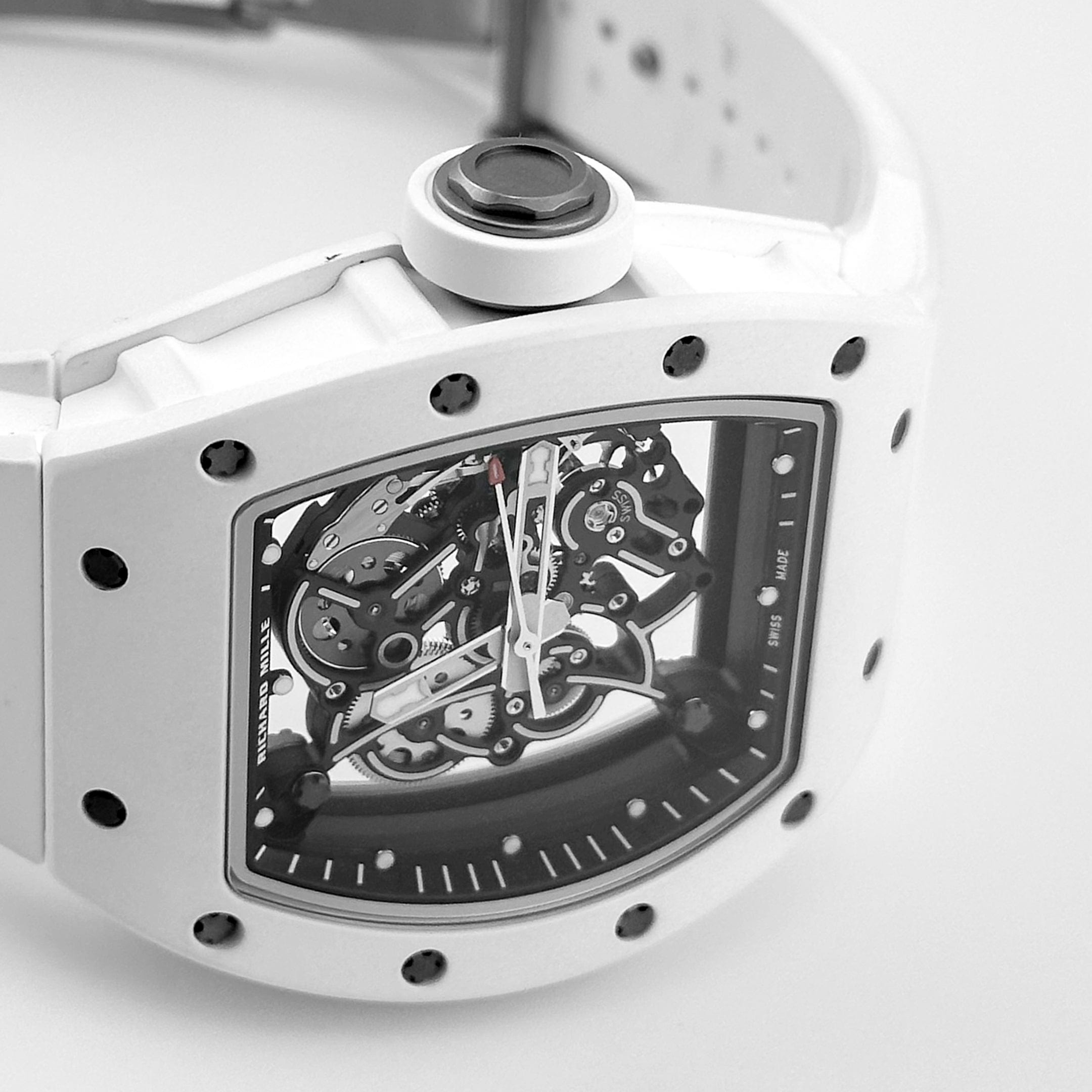 Richard Mille RM 055 Bubba Watson White Ceramic