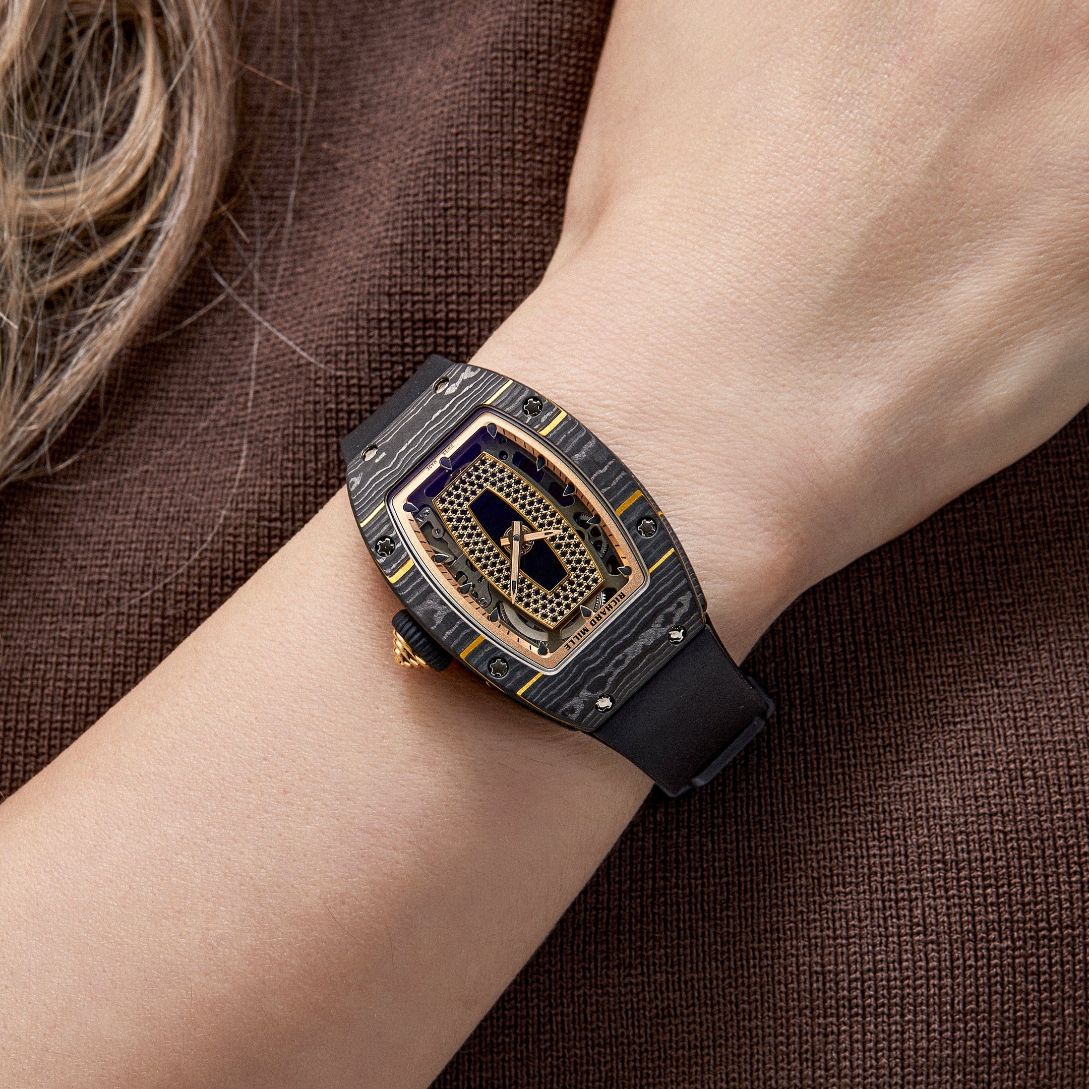 Richard Mille RM 07-01 'Ladies' Carbon TPT Rose Gold (2023)