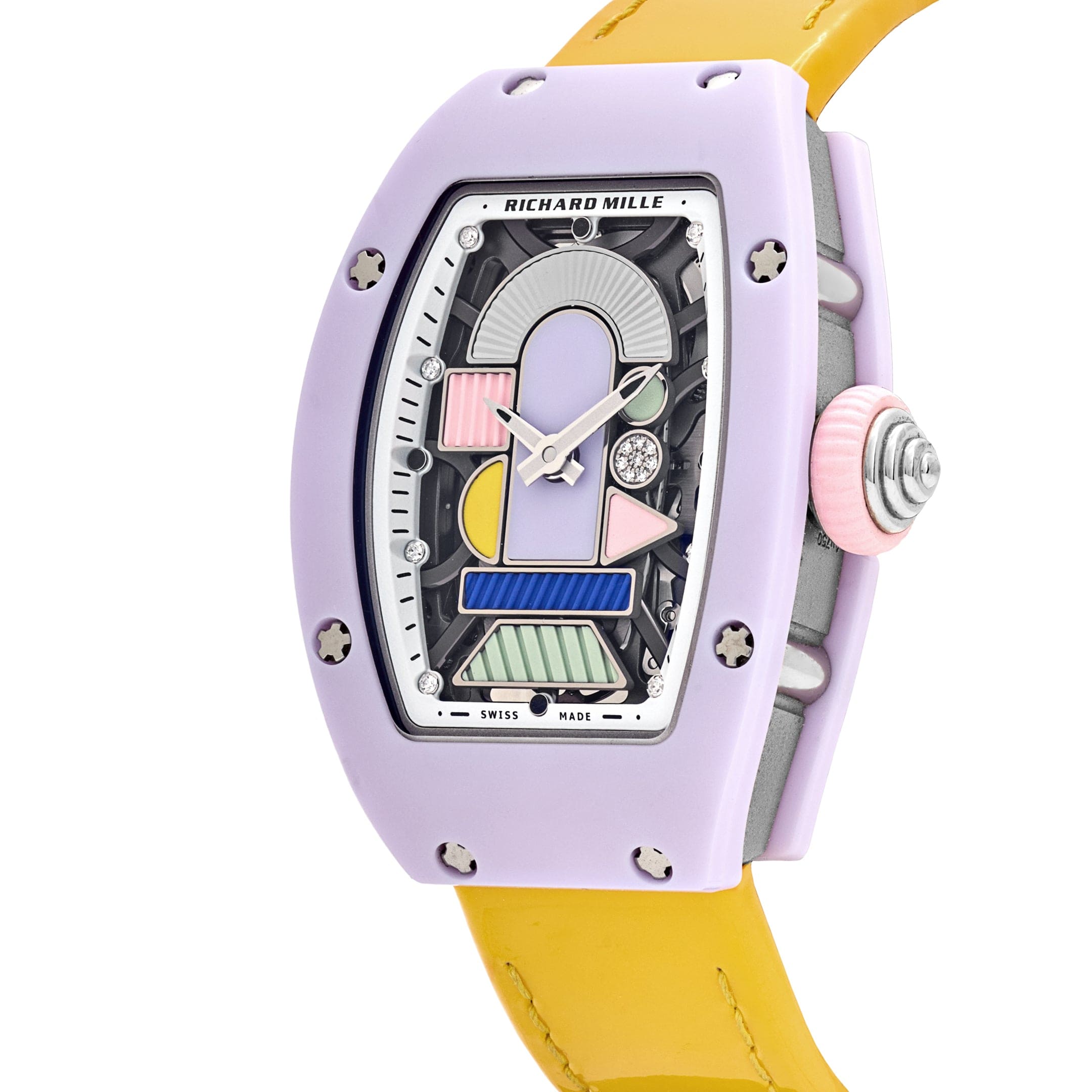 Richard Mille RM 07-01 'Ladies' Coloured Ceramics Lavender Pink Limited Edition (2024)