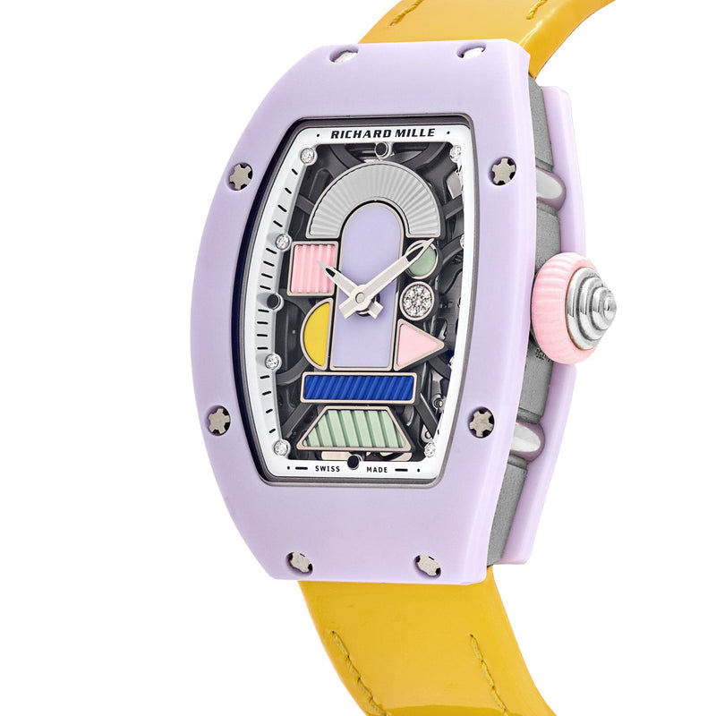 Richard Mille RM 07-01 'Ladies' Coloured Ceramics Lavender Pink Limited Edition (2024)