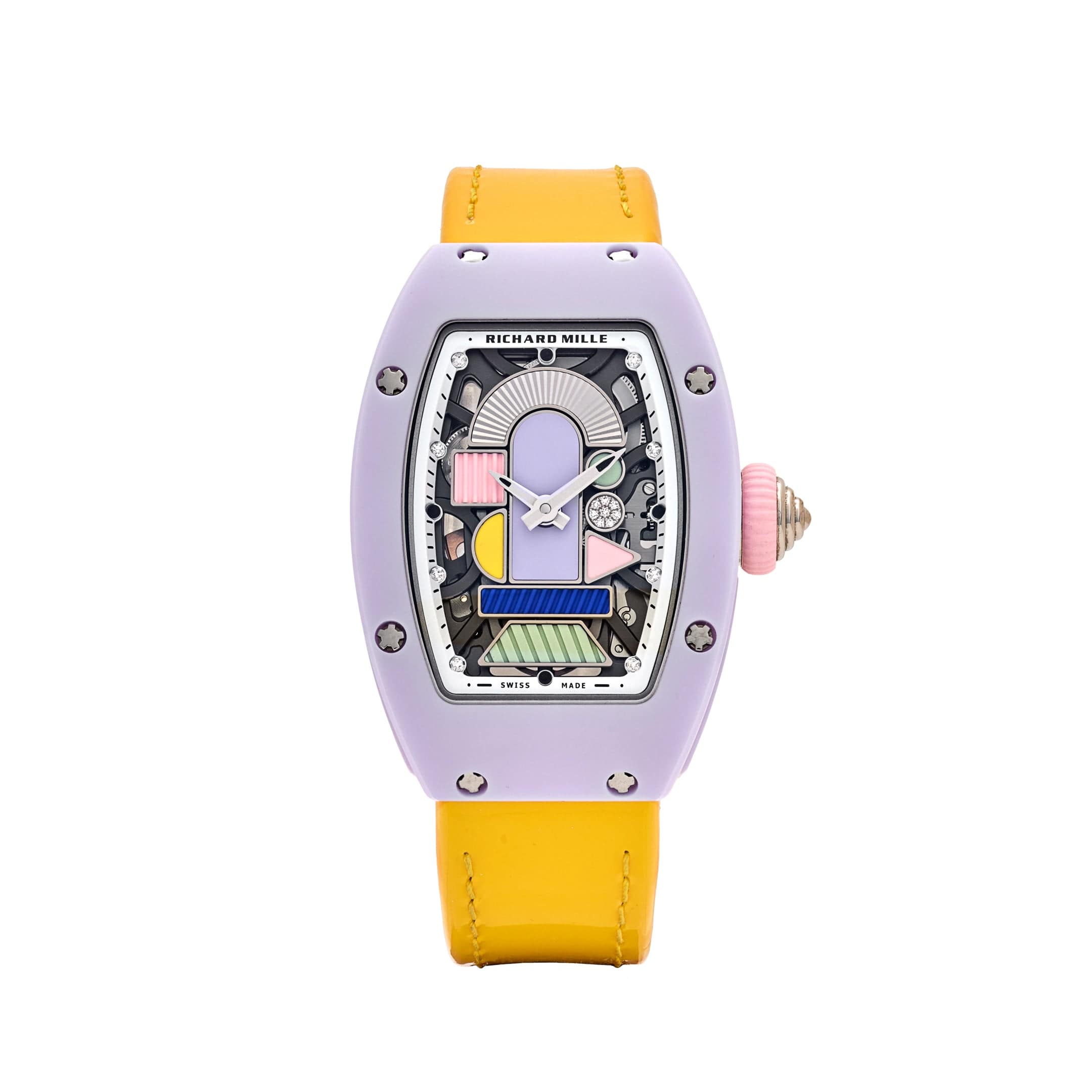 Richard Mille RM 07-01 'Ladies' Coloured Ceramics Lavender Pink Limited Edition (2024)