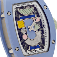 Richard Mille RM 07-01 'Ladies' Coloured Ceramics Powder Blue Ceramic Limited Edition