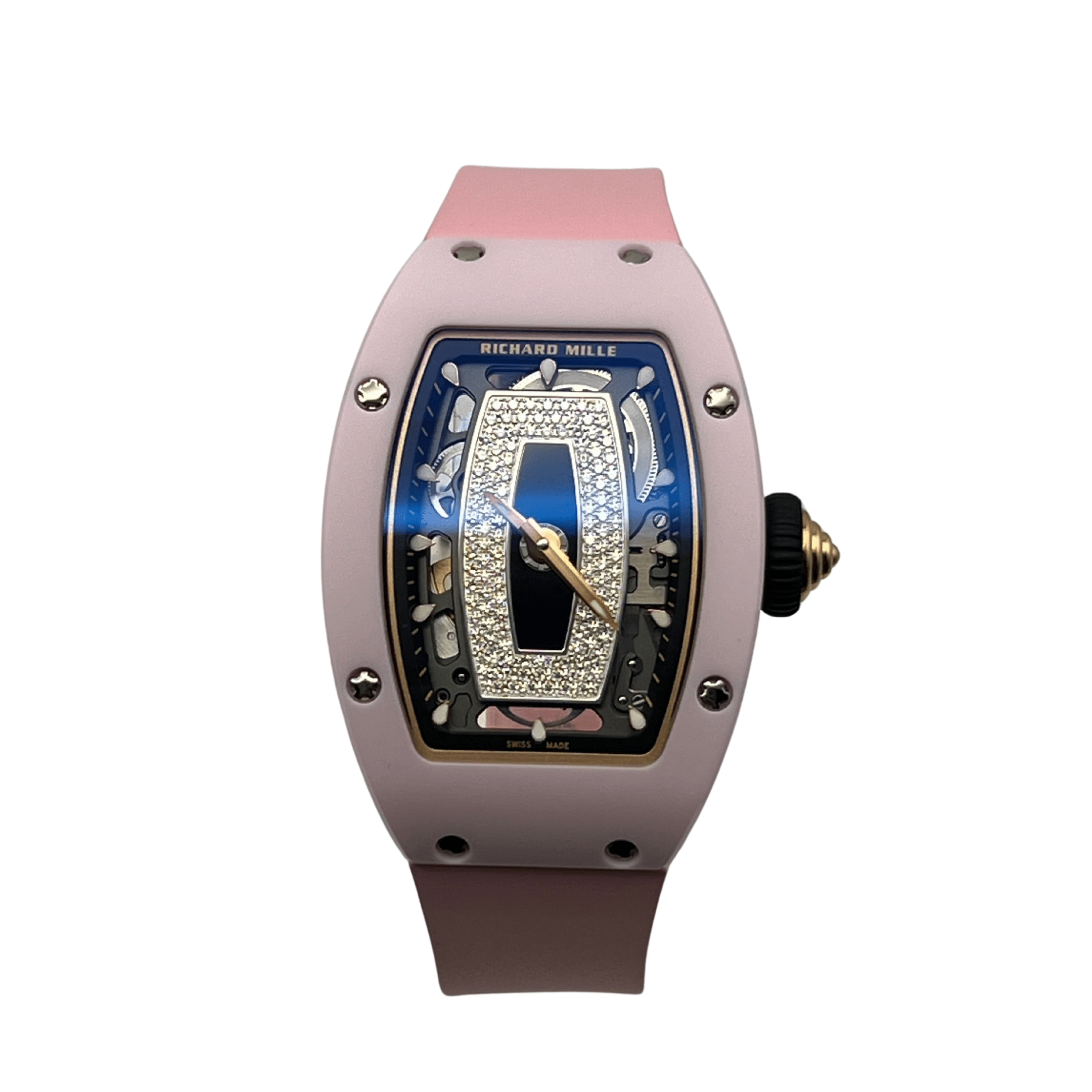 Richard Mille RM 07-01 'Ladies' Pink Ceramic & White Gold