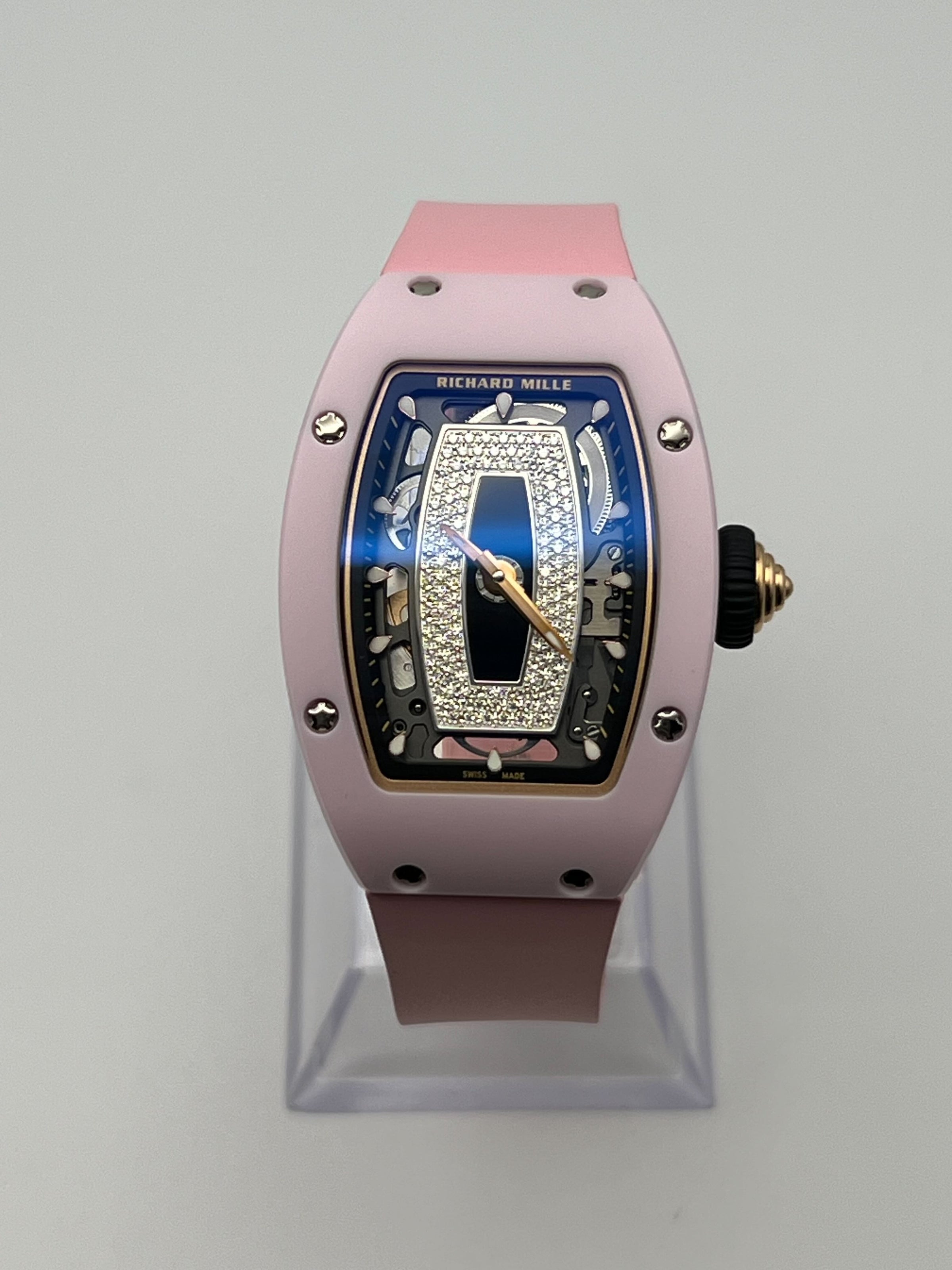 Richard Mille RM 07-01 'Ladies' Pink Ceramic & White Gold