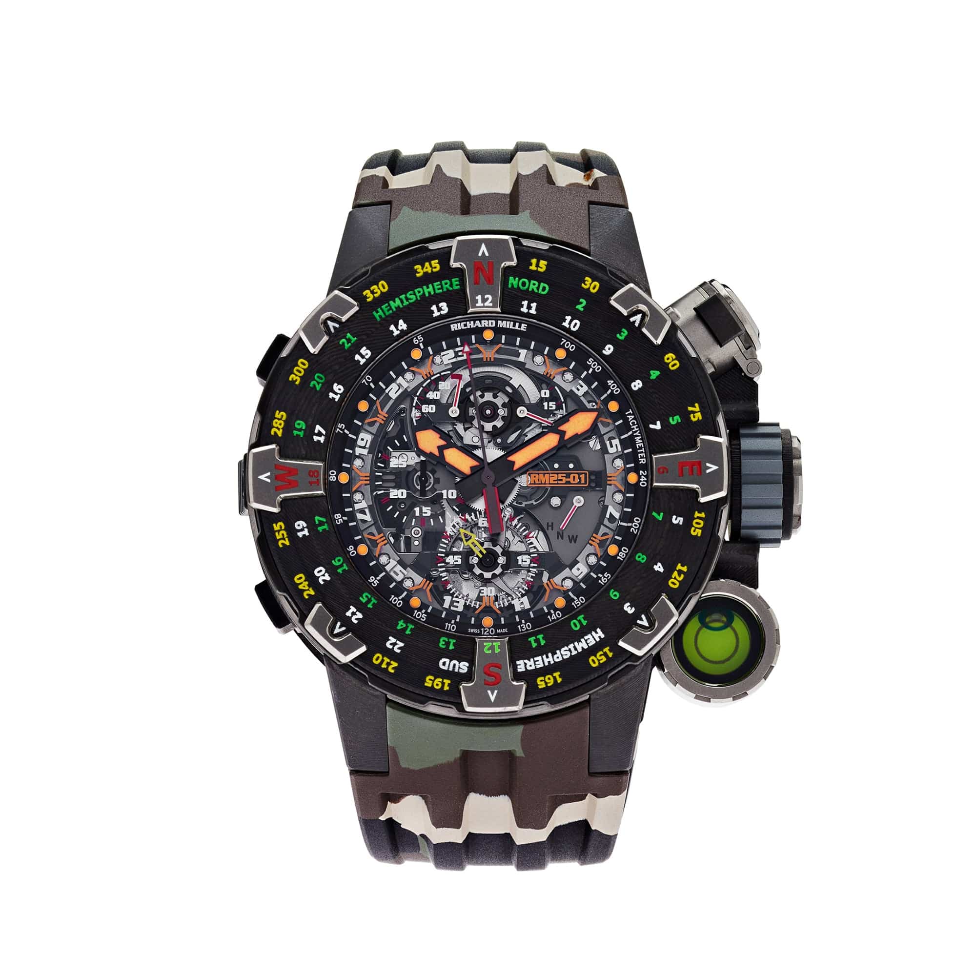 Richard Mille RM 25-01 'Sylvester Stallone' Carbon TPT Titanium