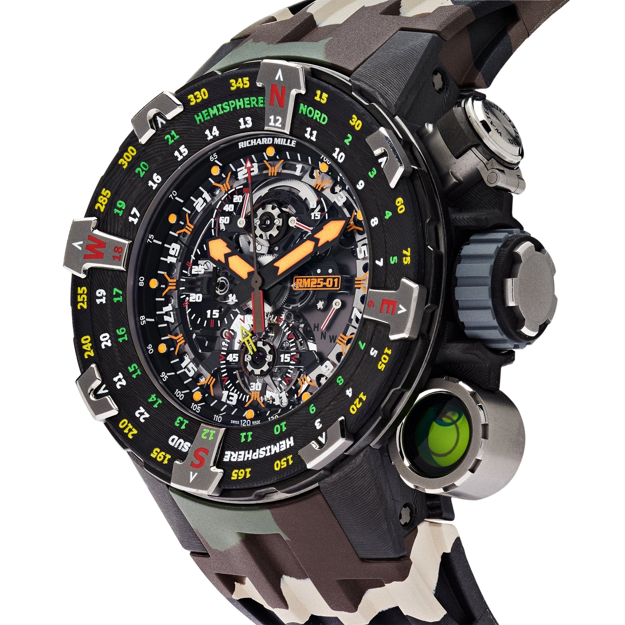 Richard Mille RM 25-01 'Sylvester Stallone' Carbon TPT Titanium