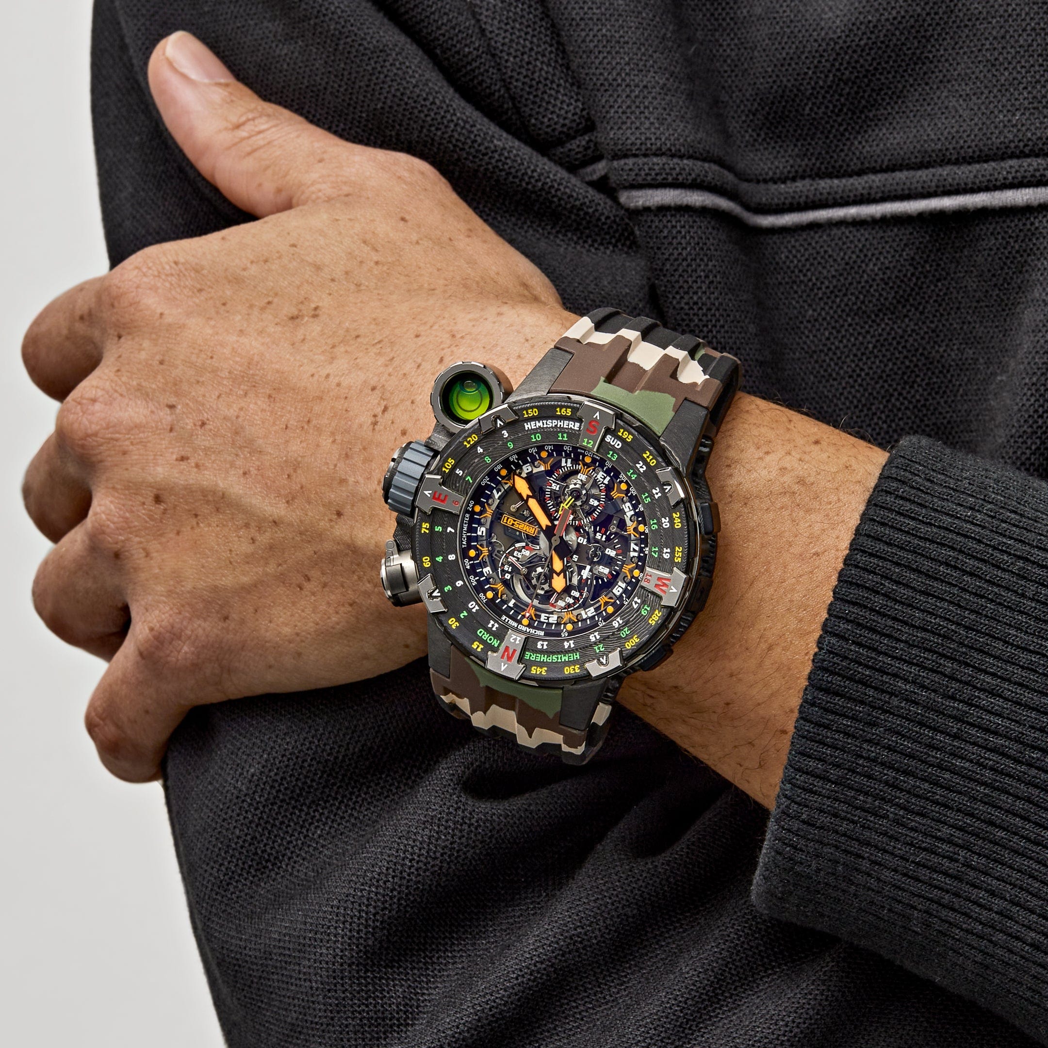 Richard Mille RM 25-01 'Sylvester Stallone' Carbon TPT Titanium