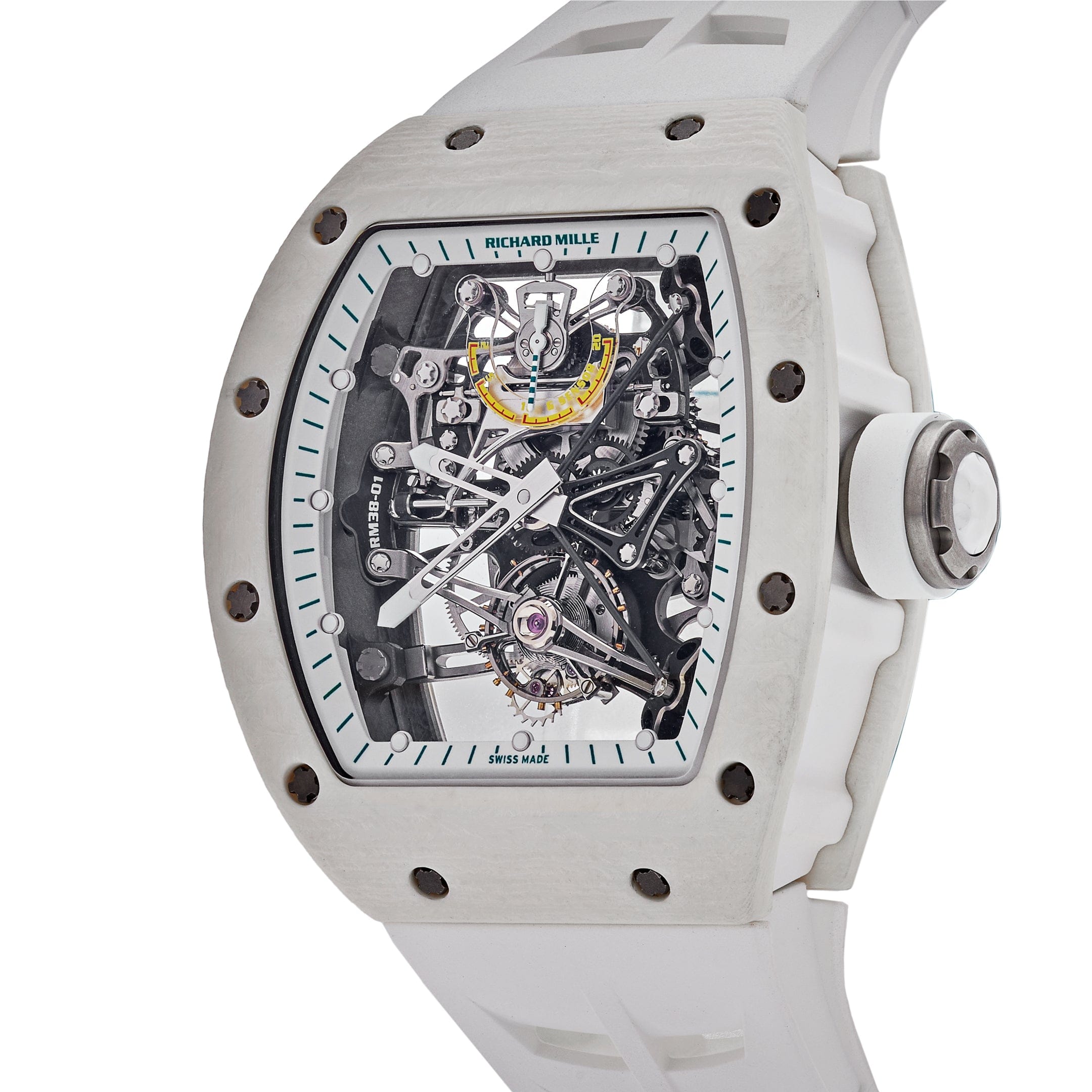 Richard Mille RM 38-01 'Bubba Watson' White Quartz TPT Titanium