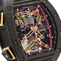 Richard Mille RM 50-01 'Romain Grosjean Lotus F1 G-Sensor' Tourbillon Carbon NTPT