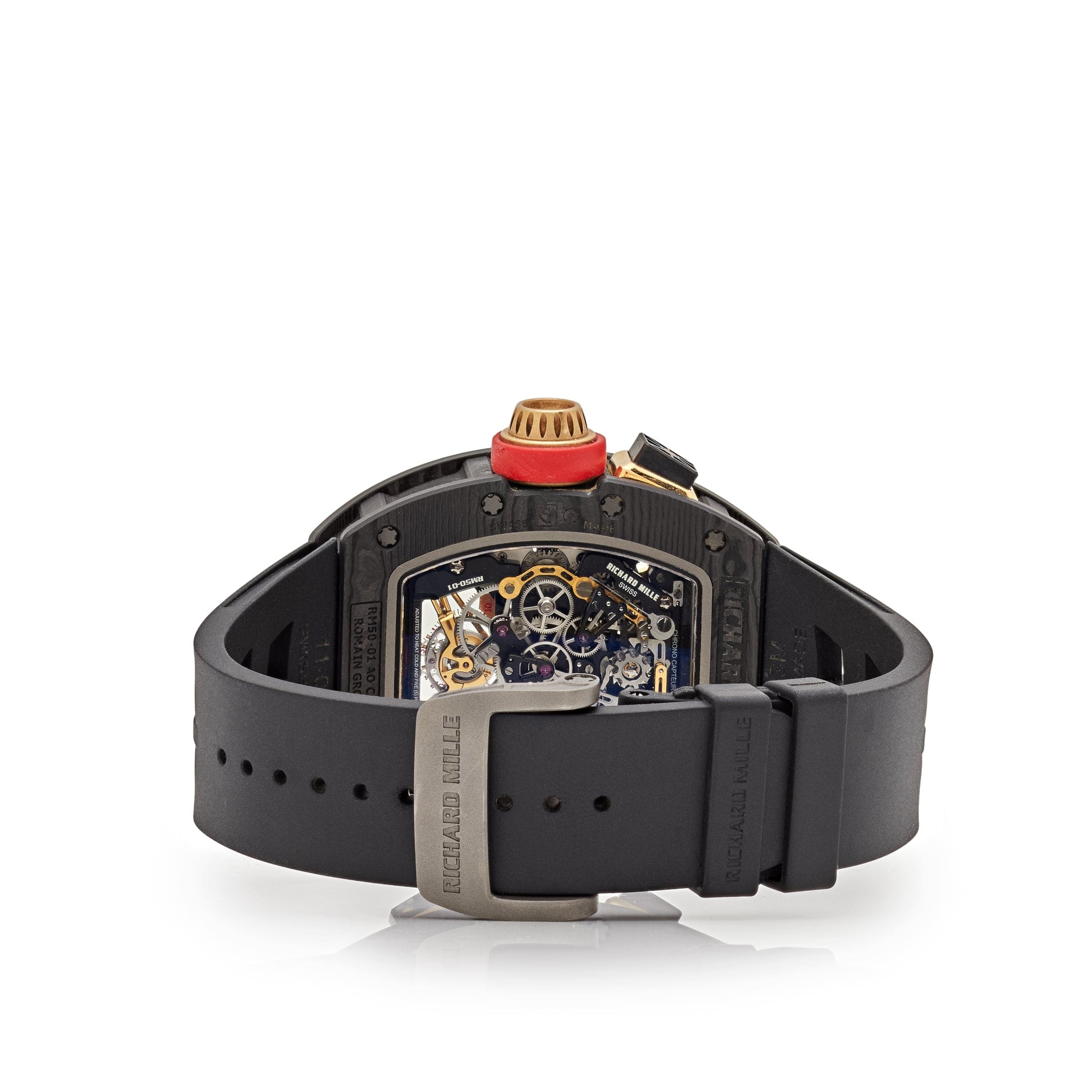 Richard Mille RM 50-01 'Romain Grosjean Lotus F1 G-Sensor' Tourbillon Carbon NTPT