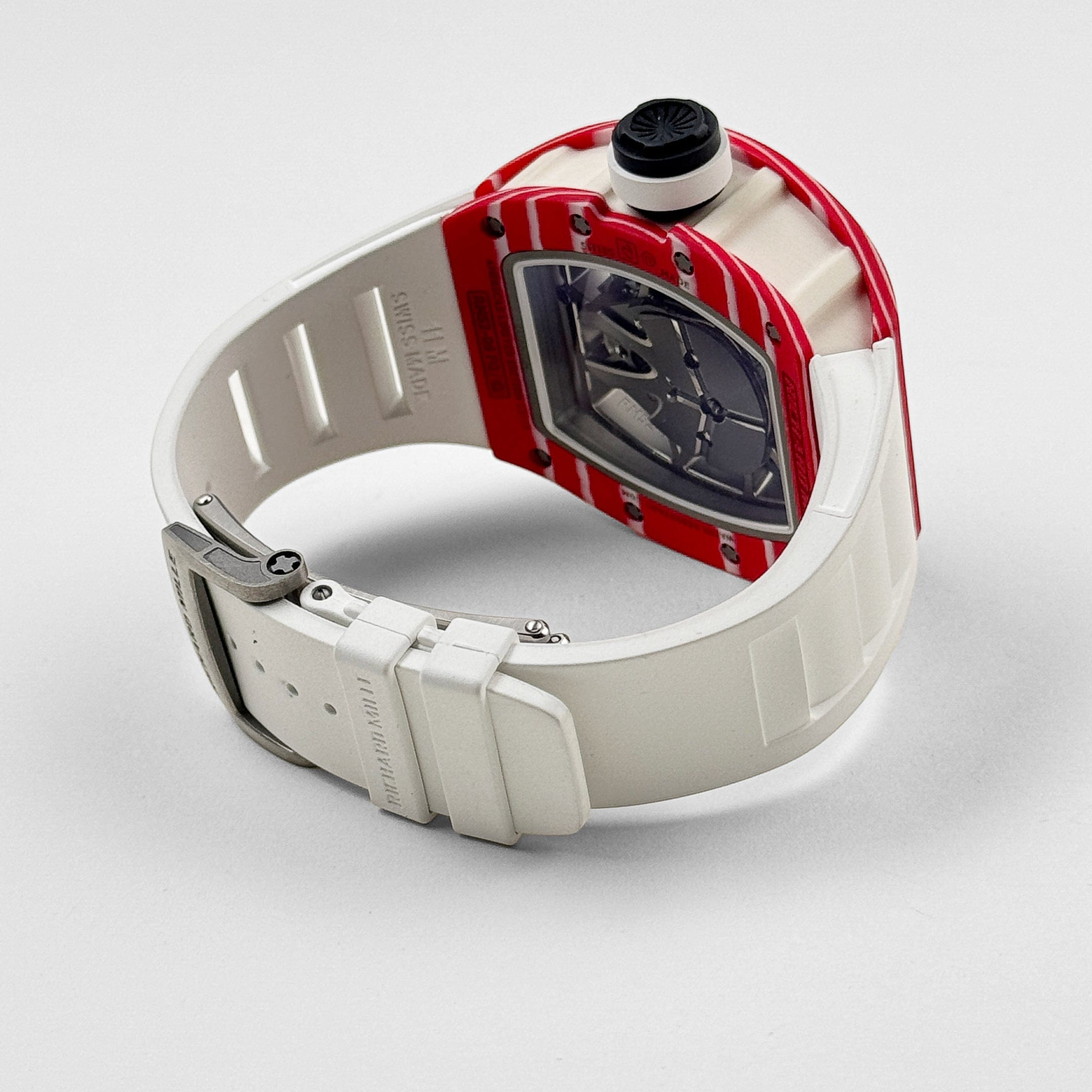 Richard Mille RM 52-06 Tourbillon 'Mask' Red White Quartz TPT (2025)