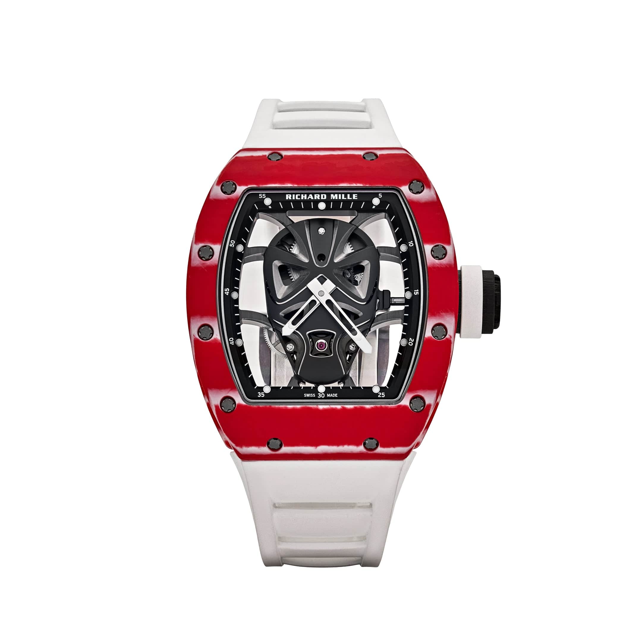 Richard Mille RM 52-06 Tourbillon 'Mask' Red White Quartz TPT (2025)