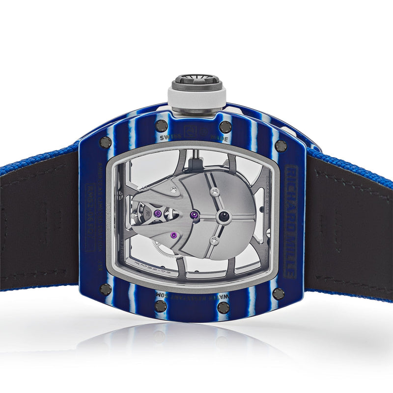 Richard Mille RM 52-06 Tourbillon 'Mask' Blue White Quartz TPT
