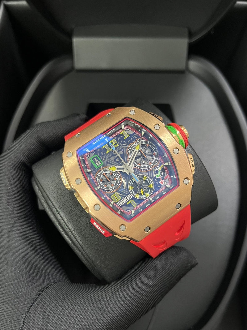 Richard Mille RM 65-01 Automatic Chronograph Full Rose Gold
