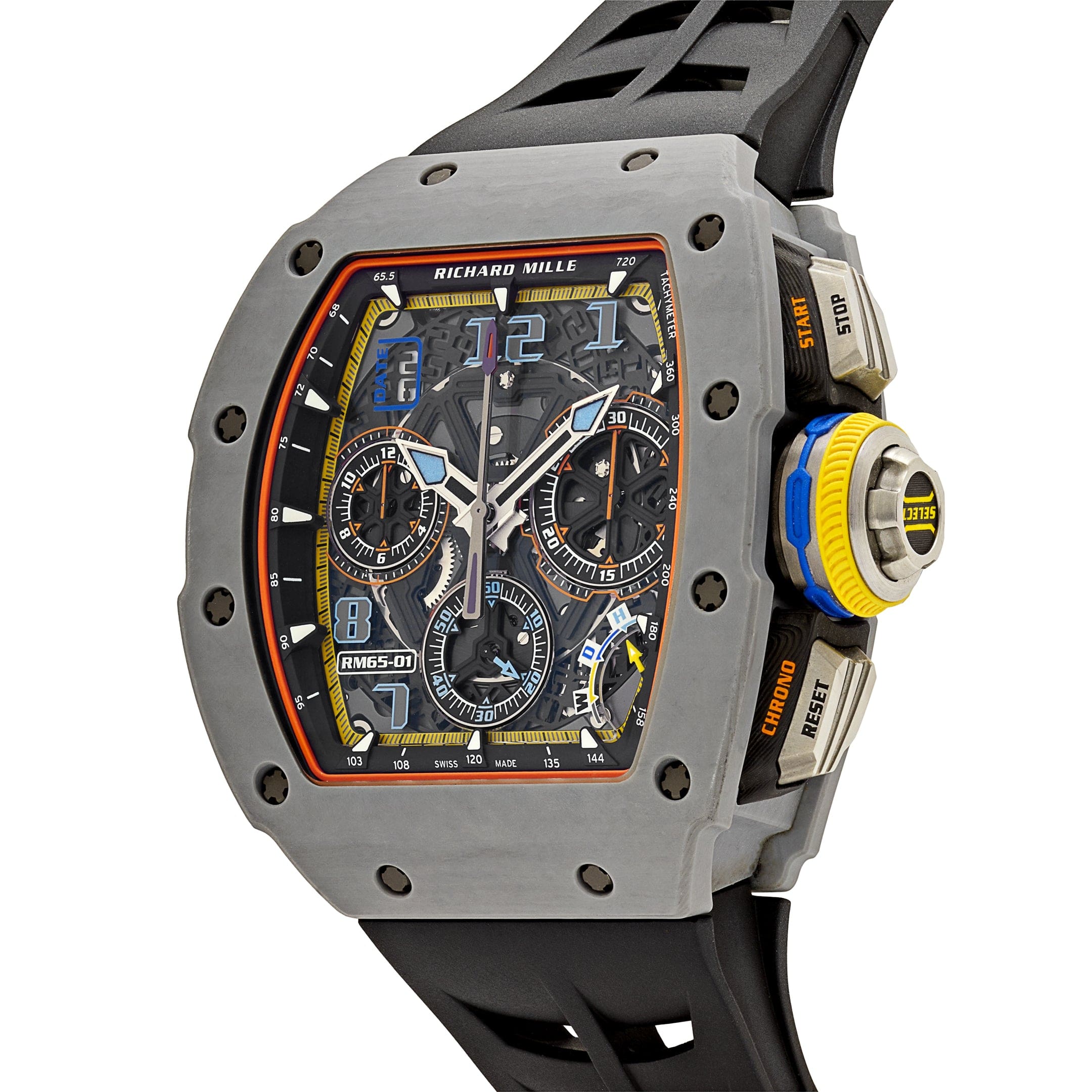 Richard Mille RM 65-01 Automatic Split-Seconds Chronograph Grey Quartz TPT (2024)