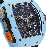 Richard Mille RM 65-01 Automatic Winding Split-Seconds Chronograph Pastel Blue Quartz TPT