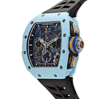 Richard Mille RM 65-01 Automatic Winding Split-Seconds Chronograph Pastel Blue Quartz TPT