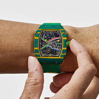 Richard Mille RM 67-02 'Wayde Van Niekerk' Green Yellow Quartz TPT (2018)