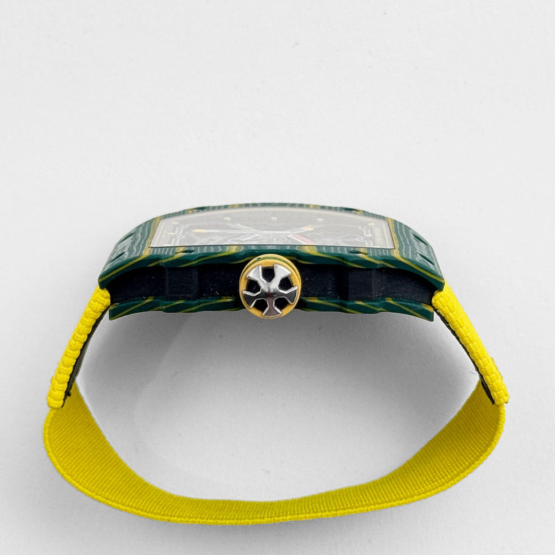 Richard Mille RM 67-02 'Wayde Van Niekerk' Green Yellow Quartz TPT (2018)
