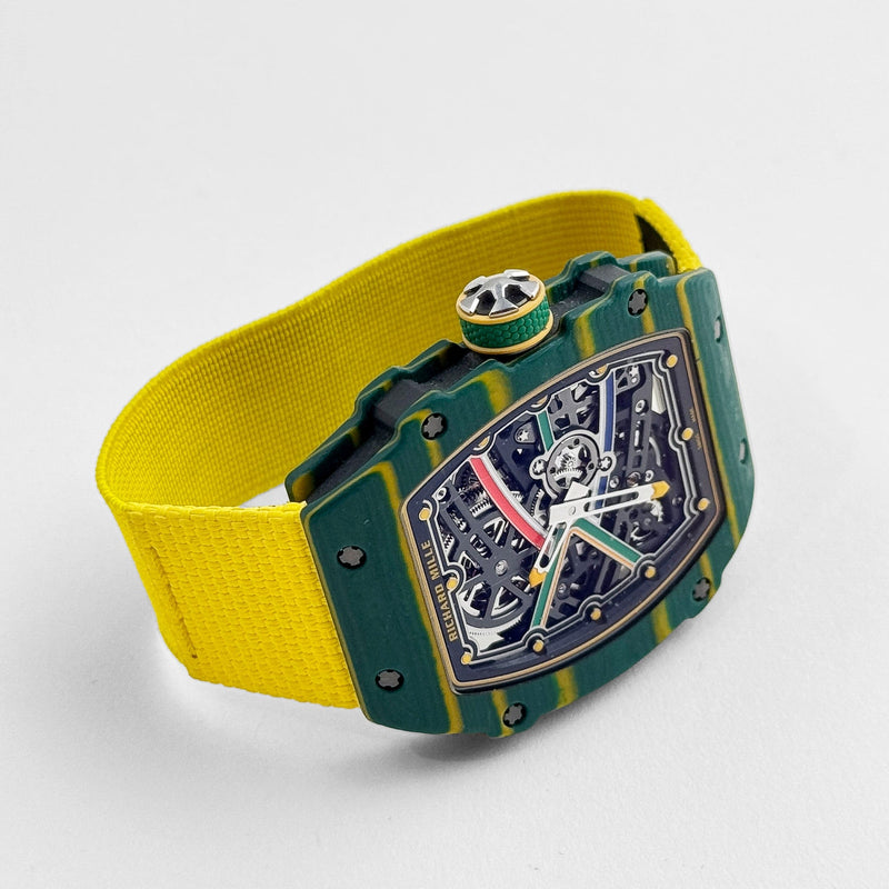 Richard Mille RM 67-02 'Wayde Van Niekerk' Green Yellow Quartz TPT (2018)