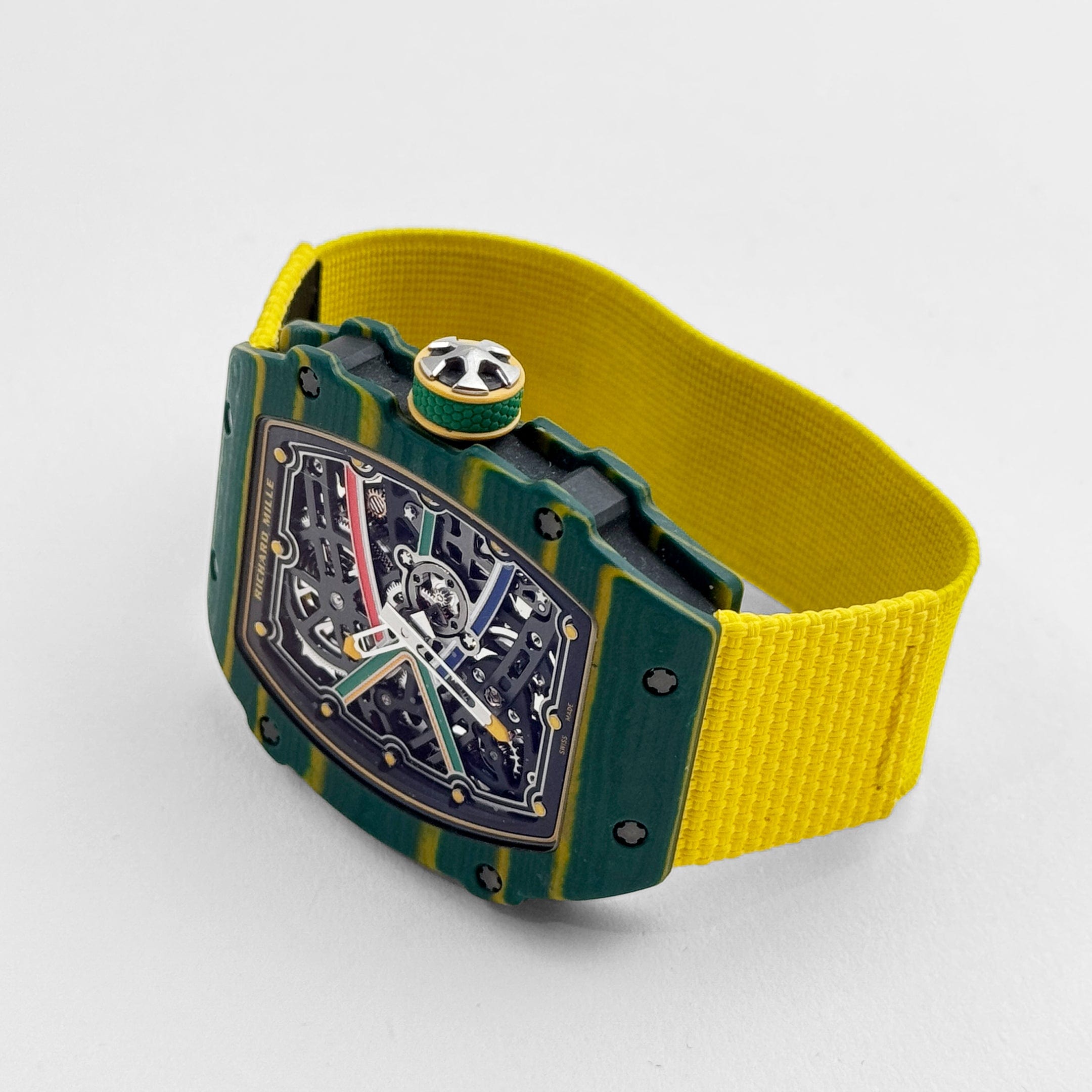 Richard Mille RM 67-02 'Wayde Van Niekerk' Green Yellow Quartz TPT (2018)