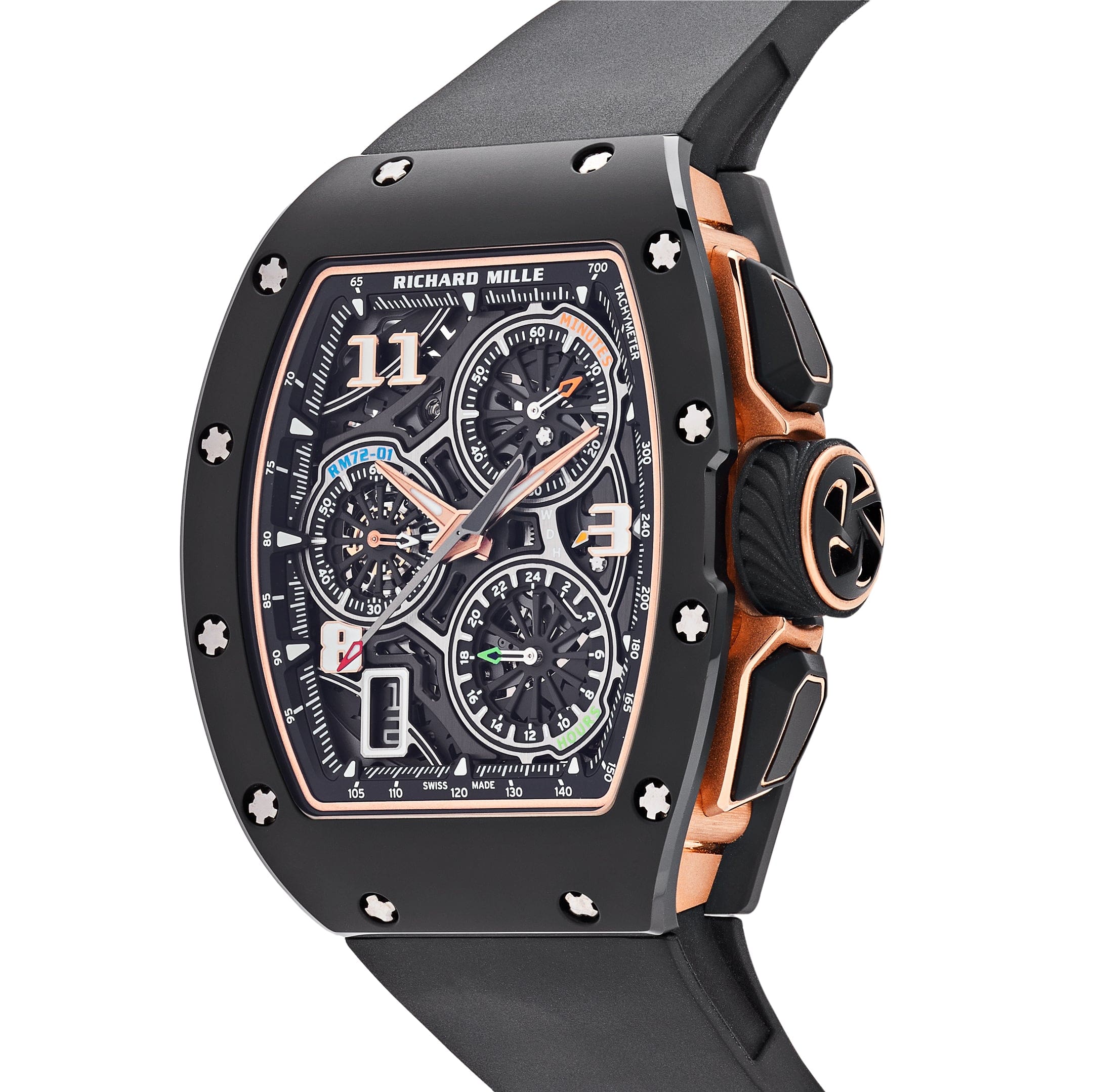 Richard Mille RM 72-01 Lifestyle In-House Chronograph Black Ceramic