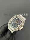 Richard Mille RM 72-01 Automatic Winding Lifestyle Flyback Chronograph White Gold with Baguette Diamonds