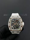 Richard Mille RM 72-01 Automatic Winding Lifestyle Flyback Chronograph White Gold with Baguette Diamonds