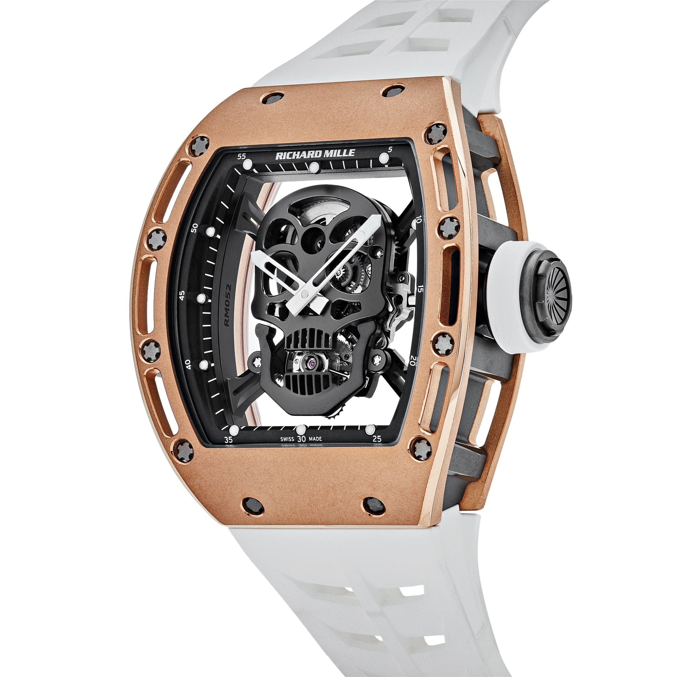 Richard Mille RM 052 'Skull' Tourbillon Rose Gold