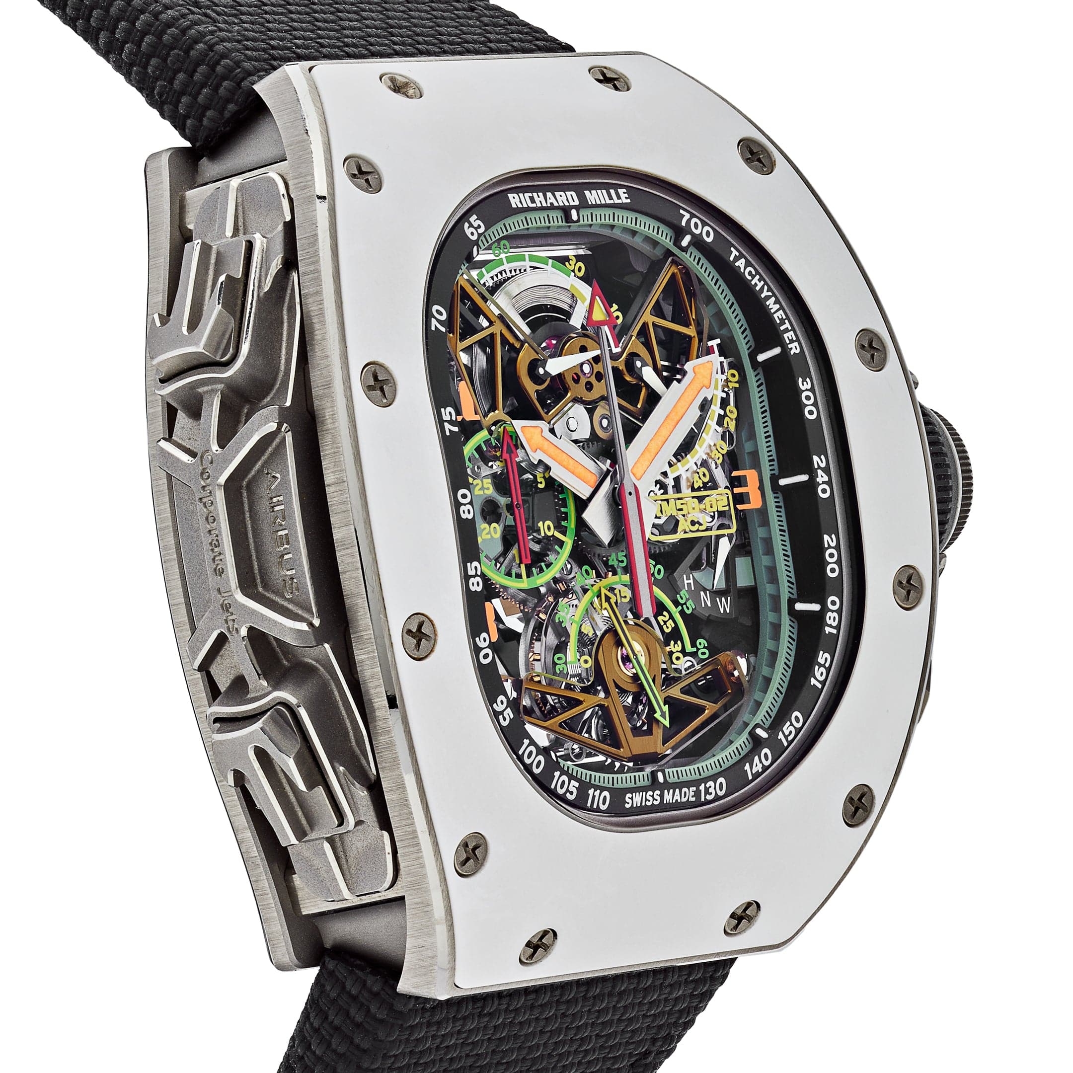Richard Mille 50-02 'Airbus' Tourbillon Split-Seconds Chronograph Limited Edition
