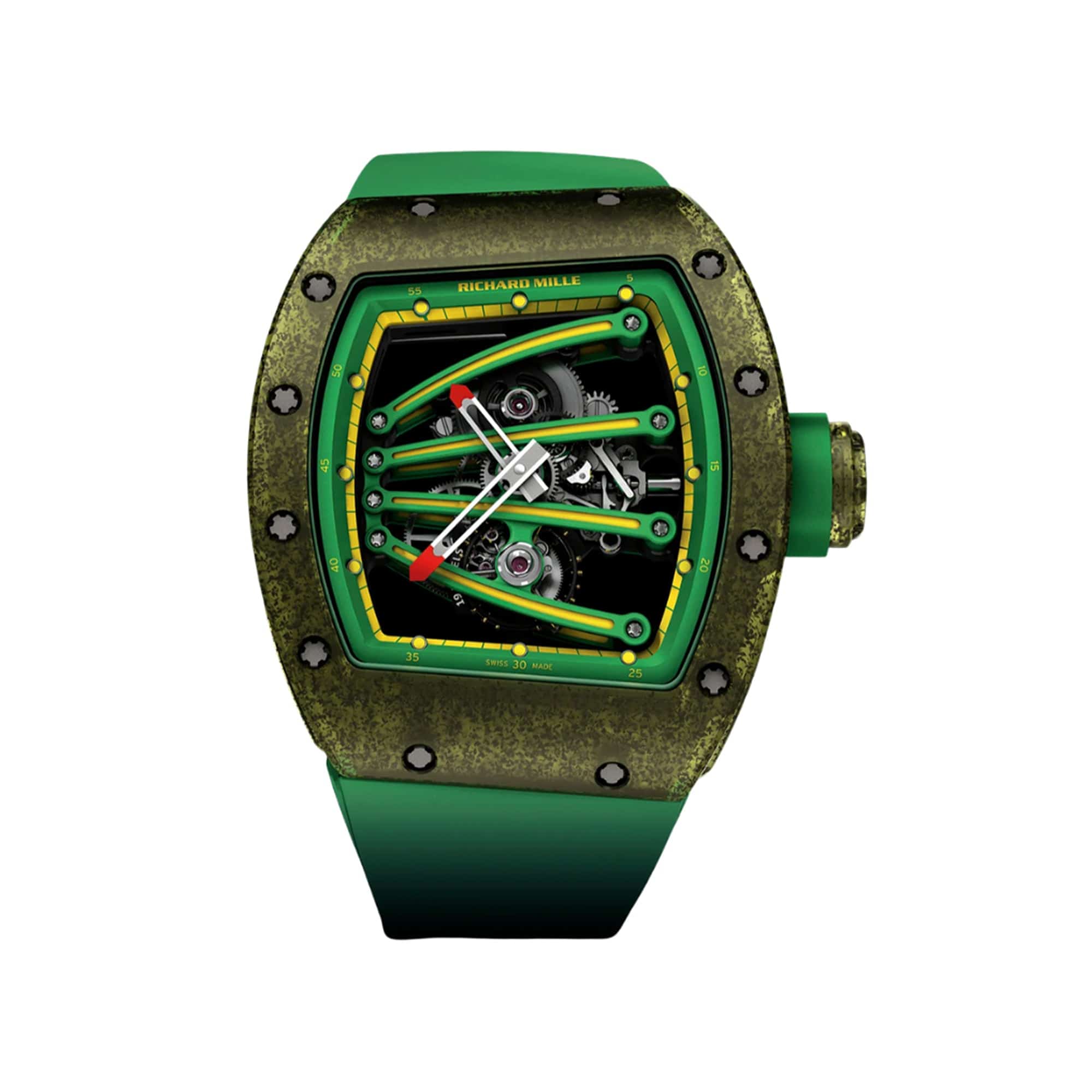 Richard Mille RM 59-01 Yohan Blake Tourbillon Green Quartz TPT Limited Edition